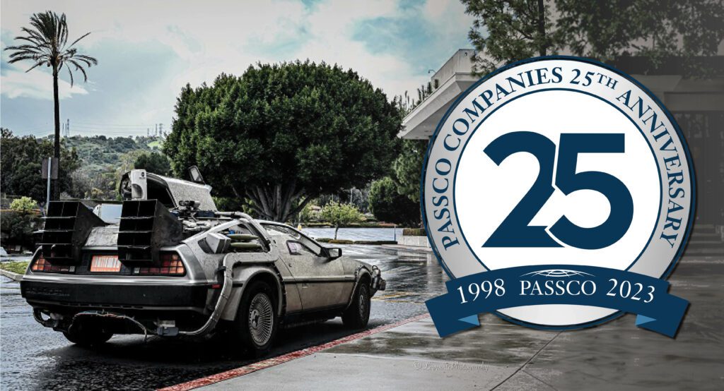 Passco Travels Back in Time to Celebrate 25th Anniversary